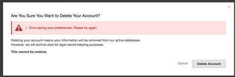 How to delete accounts on websites that wont let you delete